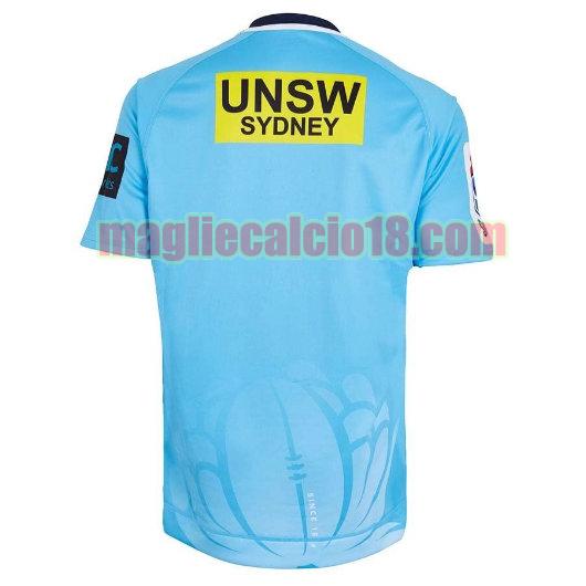 maglia rugby calcio nsw waratahs 2019 prima blu