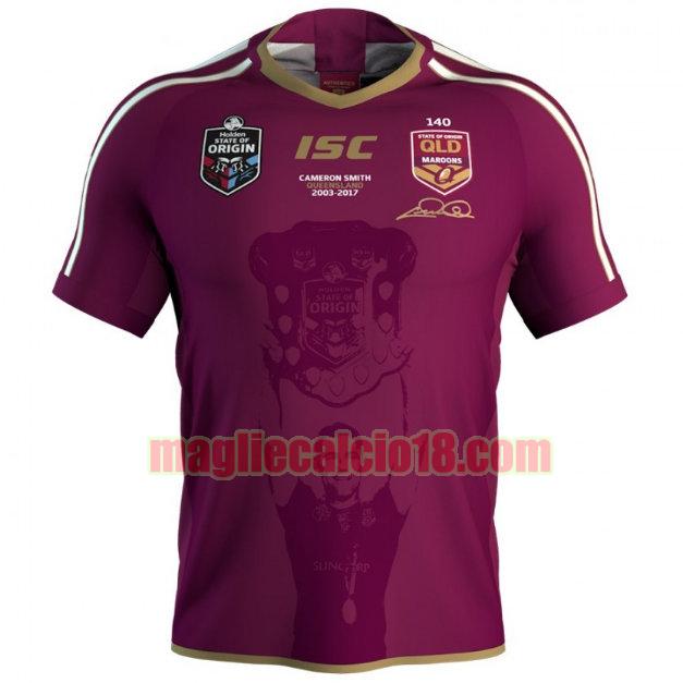 maglia rugby calcio queensland maroons 2018 cameron smith viola