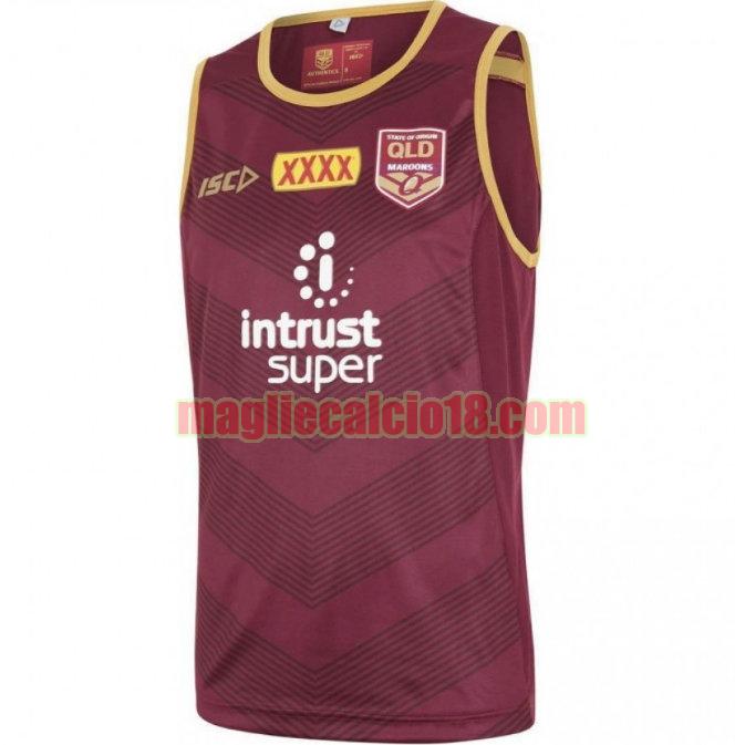 maglia rugby calcio queensland maroons 2018 formazione viola