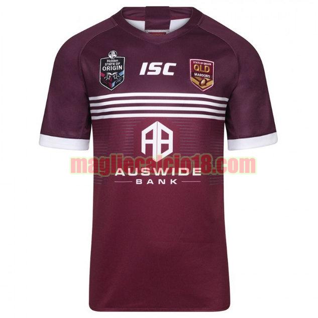 maglia rugby calcio queensland maroons 2019 prima viola