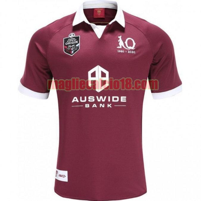 maglia rugby calcio queensland maroons 2020 prima viola