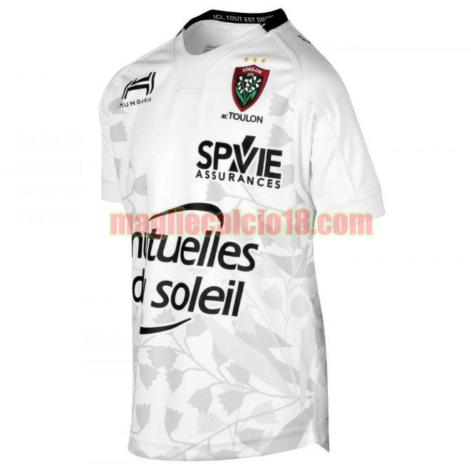 maglia rugby calcio rc toulon 2019-2020 terza bianca