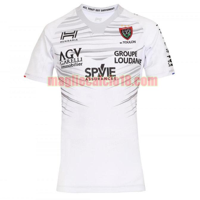 maglia rugby calcio rc toulon 2020-2021 terza bianca