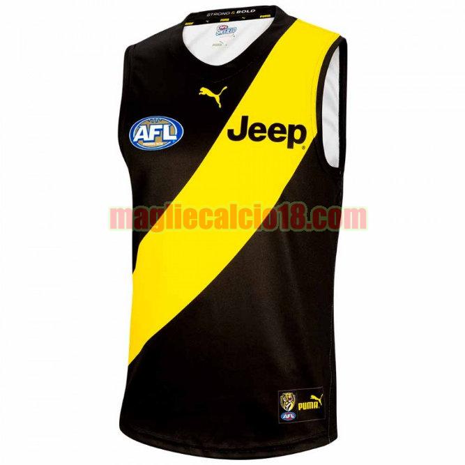 maglia rugby calcio richmond tigers 2021 prima nero