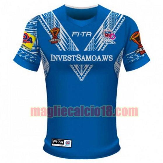 maglia rugby calcio samoa 2017 prima blu