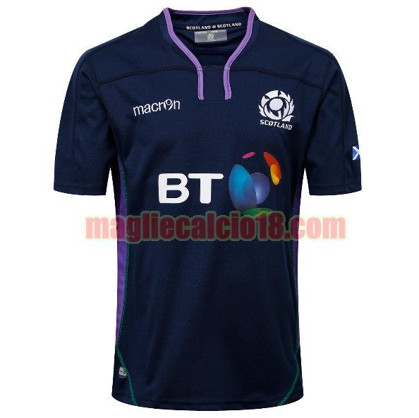 maglia rugby calcio scotland 2018-2019 prima nero