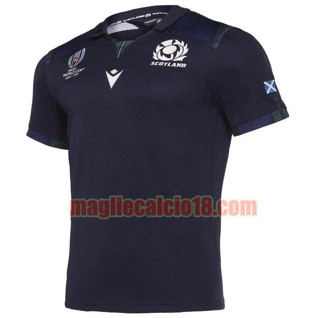 maglia rugby calcio scotland rwc 2019 prima nero