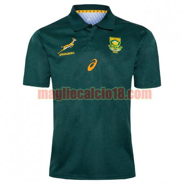 maglia rugby calcio south africa 2020 polo verde