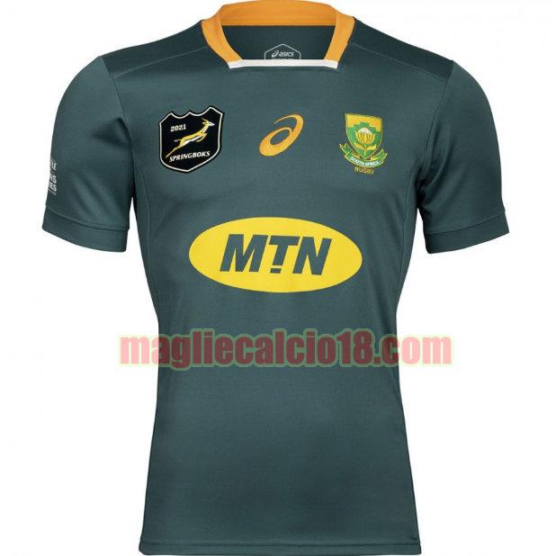 maglia rugby calcio south africa 2021 prima verde