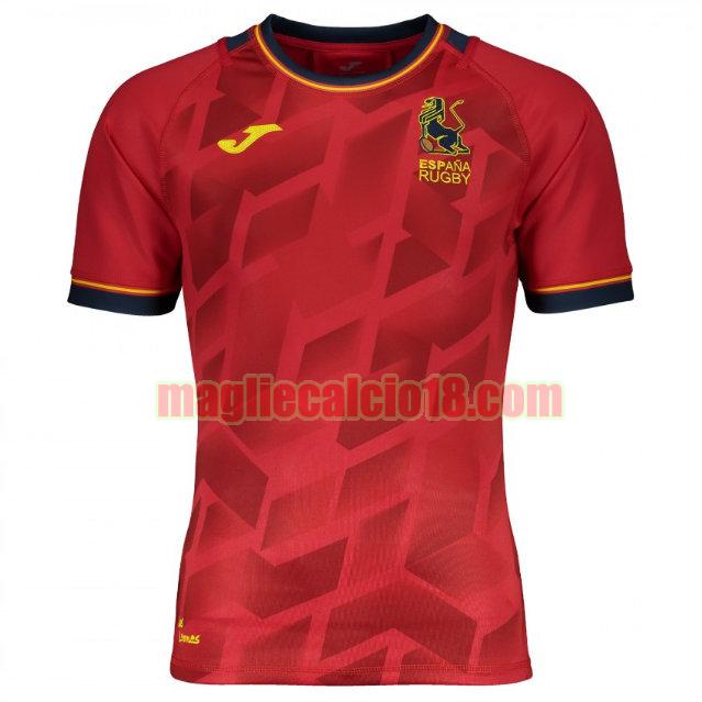 maglia rugby calcio spain 2021 prima rosso