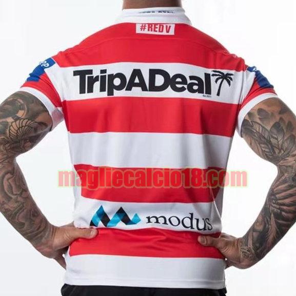 maglia rugby calcio st george illawarra dragons 2021 heritage rosso 