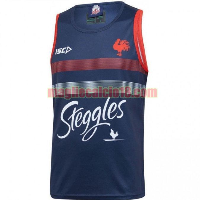 maglia rugby calcio sydney roosters 2020 formazione blu