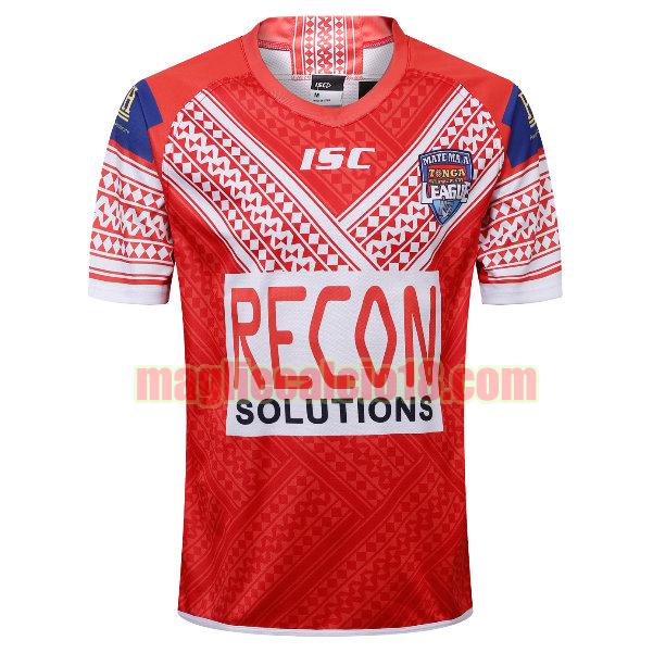 maglia rugby calcio tonga 2018-19 prima rosso