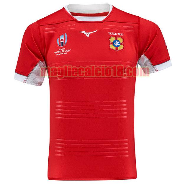 maglia rugby calcio tonga 2019 prima rosso