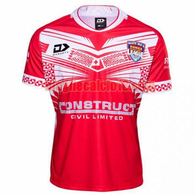 maglia rugby calcio tonga 2020 prima rosso