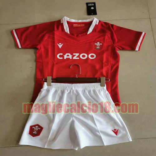 maglia rugby calcio wales 2022 prima bambino