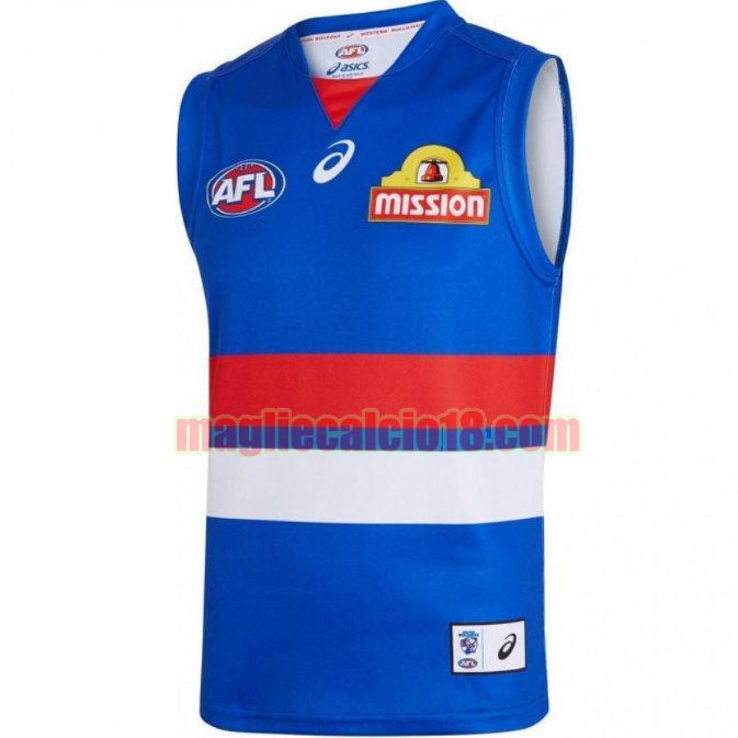 maglia rugby calcio western bulldogs 2019 prima blu