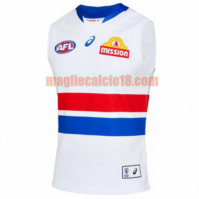 maglia rugby calcio western bulldogs 2021 seconda bianca