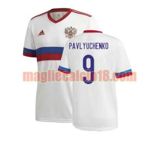 maglia russia 2020-2021 seconda pavlyuchenko 9