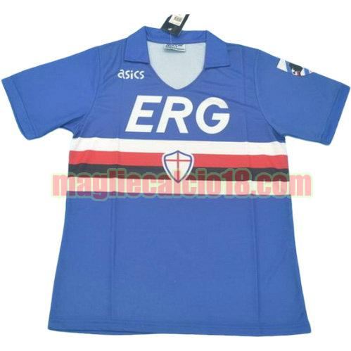 maglia sampdoria 1990-1991 prima divisa manica corta