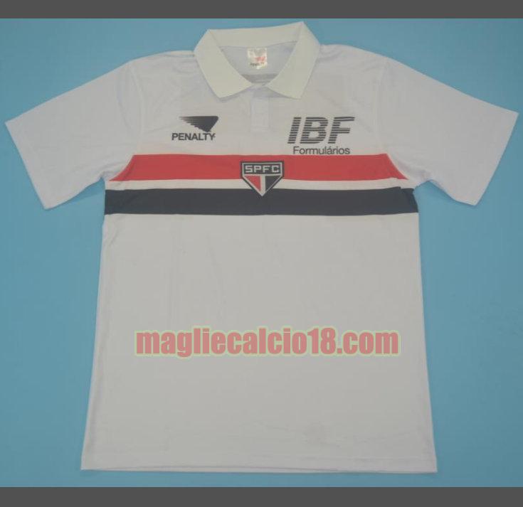 maglia San Paolo 1991 prima bianca