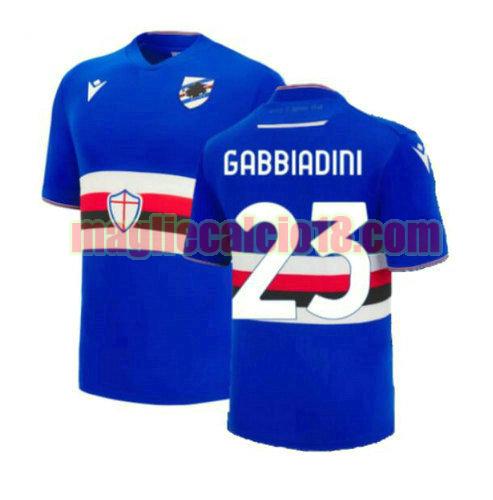 maglia sampdoria 2022-2023 prima gabbiadini 23