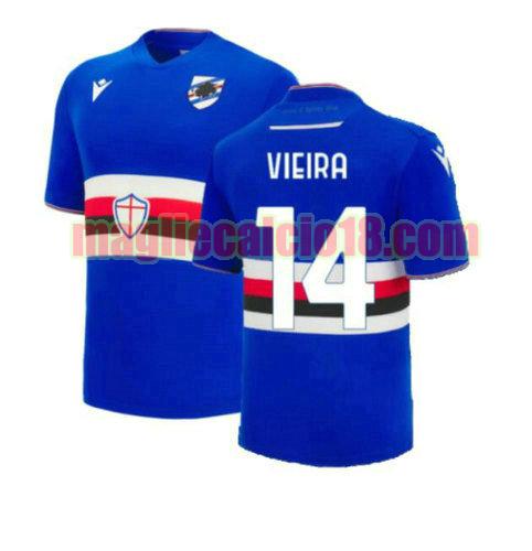 maglia sampdoria 2022-2023 prima vieira 14