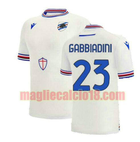 maglia sampdoria 2022-2023 seconda gabbiadini 23
