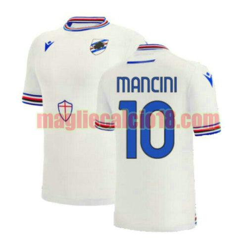 maglia sampdoria 2022-2023 seconda mancini 10