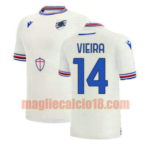 maglia sampdoria 2022-2023 seconda vieira 14