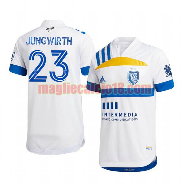 maglia san jose earthquakes 2020-2021 seconda florian jungwirth 23