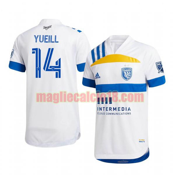 maglia san jose earthquakes 2020-2021 seconda jackson yueill 14