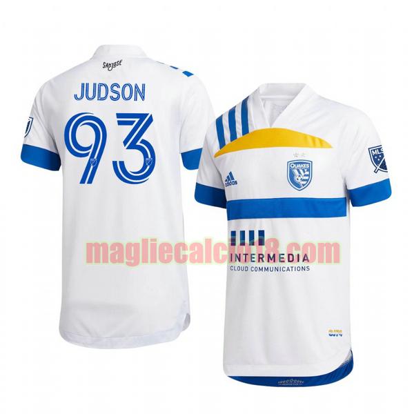 maglia san jose earthquakes 2020-2021 seconda judson 93