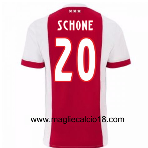 prima divisa maglia afc ajax schone 2018-2018