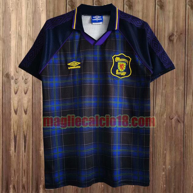 maglia scozia 1994-1996 prima blu