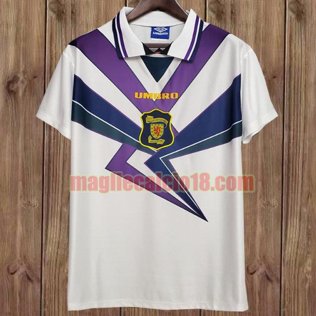 maglia scozia 1994-1996 seconda bianca