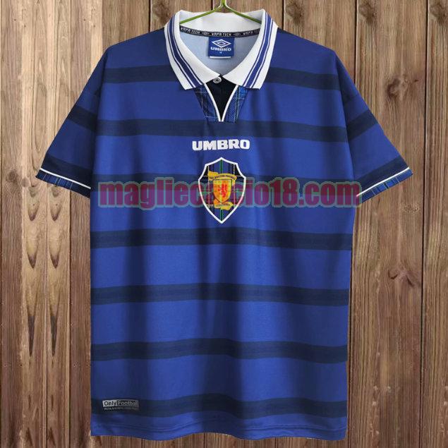 maglia scozia 1998-2000 prima blu