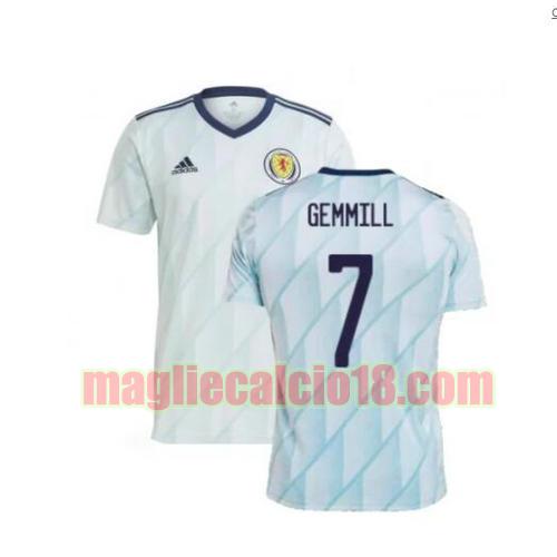 maglia scozia 2021-2022 seconda gemmill 7