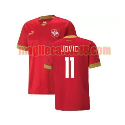 maglia serbia 2022 prima jovic 11