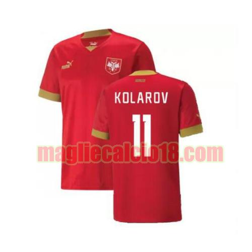 maglia serbia 2022 prima kolarov 11