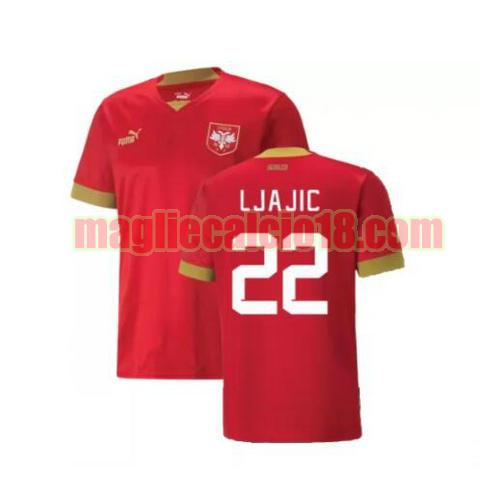 maglia serbia 2022 prima ljajic 22