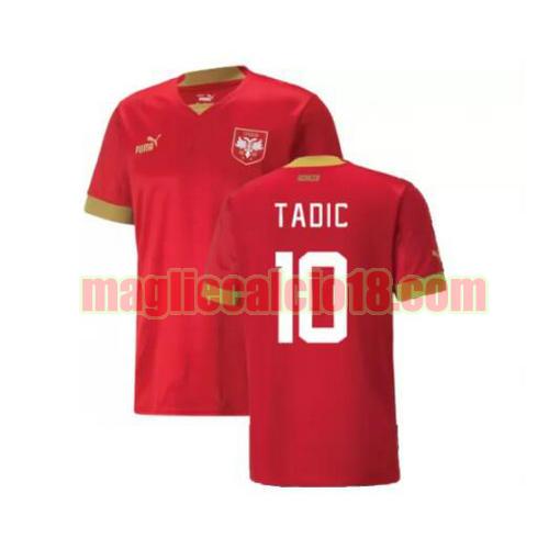 maglia serbia 2022 prima tadic 10