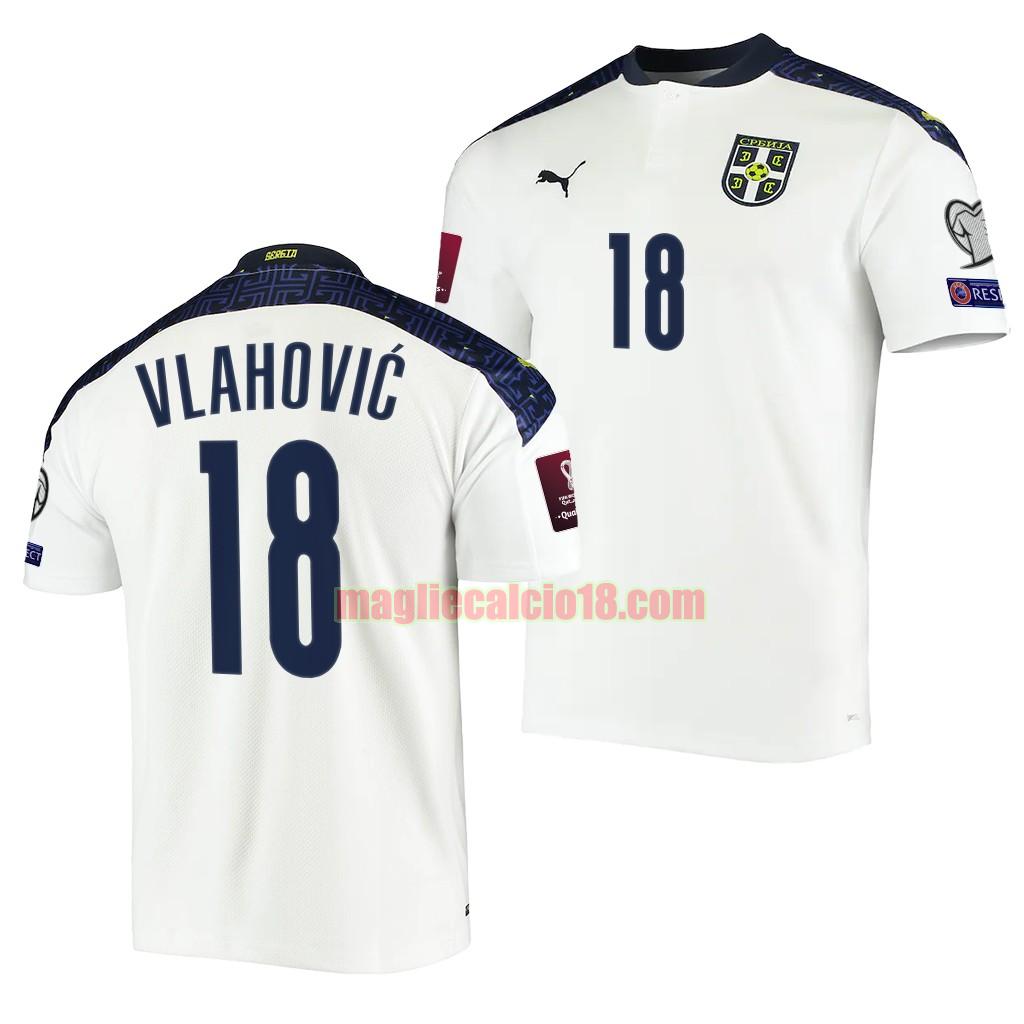 maglia serbia 2022 seconda dusan vlahovic 18