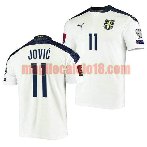 maglia serbia 2022 seconda luka jovic 11