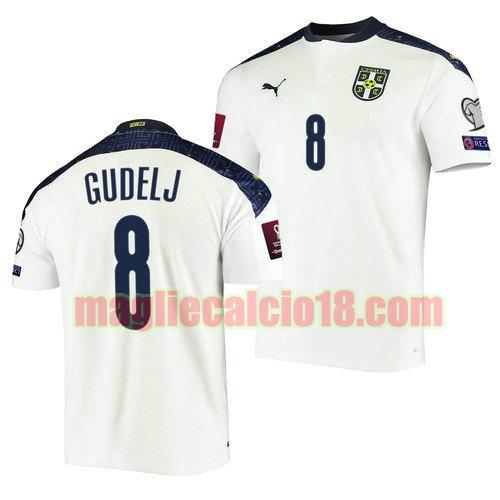 maglia serbia 2022 seconda nemanja gudelj 8
