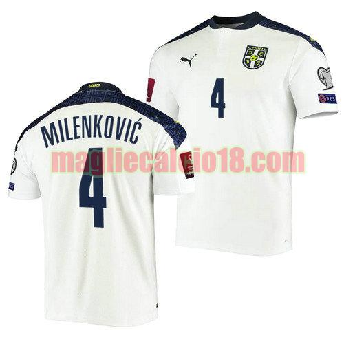maglia serbia 2022 seconda nikola milenkovic 4