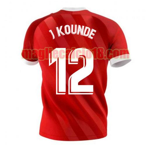 maglia siviglia fc 2020-2021 seconda j kounde 12