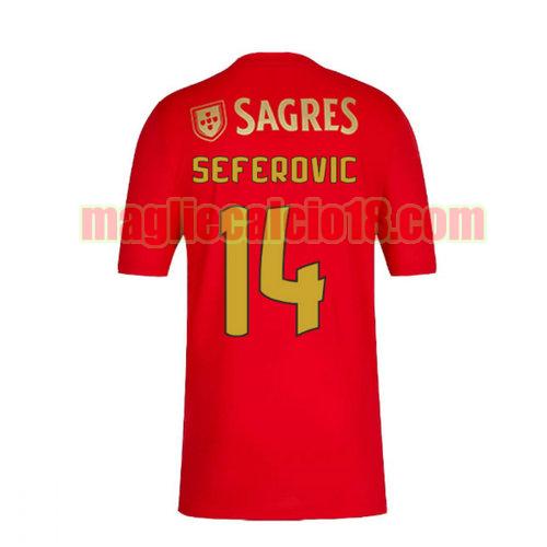 maglia sl benfica 2020-2021 prima seferovic 14