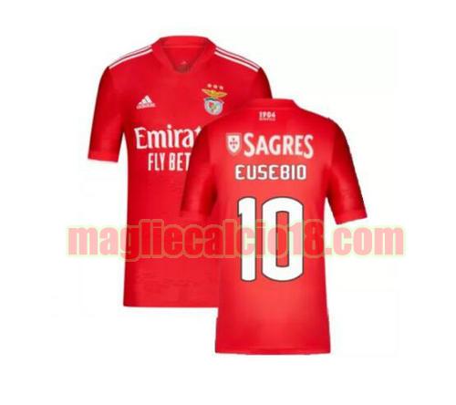 maglia sl benfica 2021-2022 prima eusebio 10