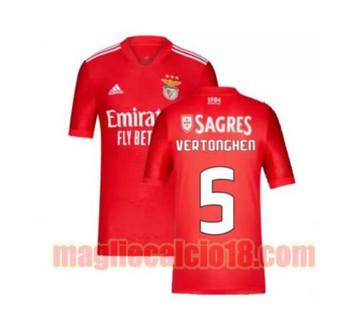 maglia sl benfica 2021-2022 prima vertonghen 5
